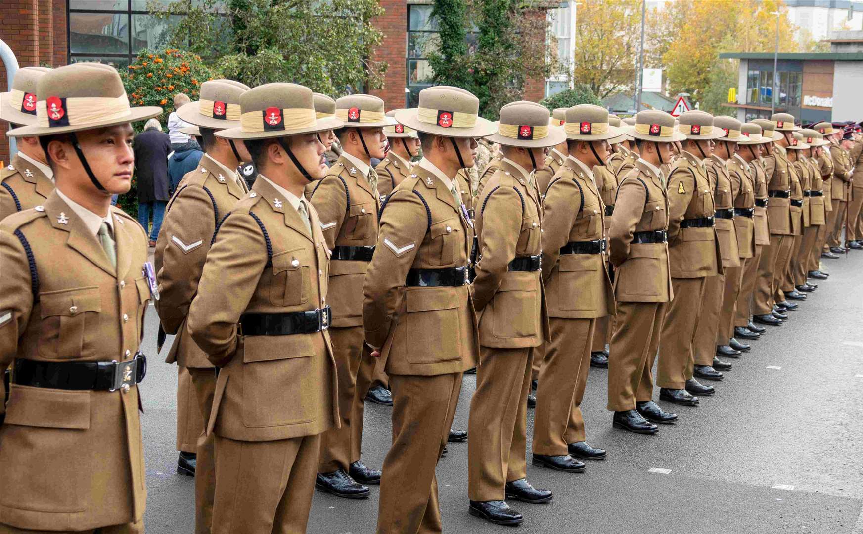 Remembrance Day takes place on November 11 to commemorate the Armistice in 1918, but many towns host their memorial events on the second Sunday of the month. Picture: Maidstone Borough Council