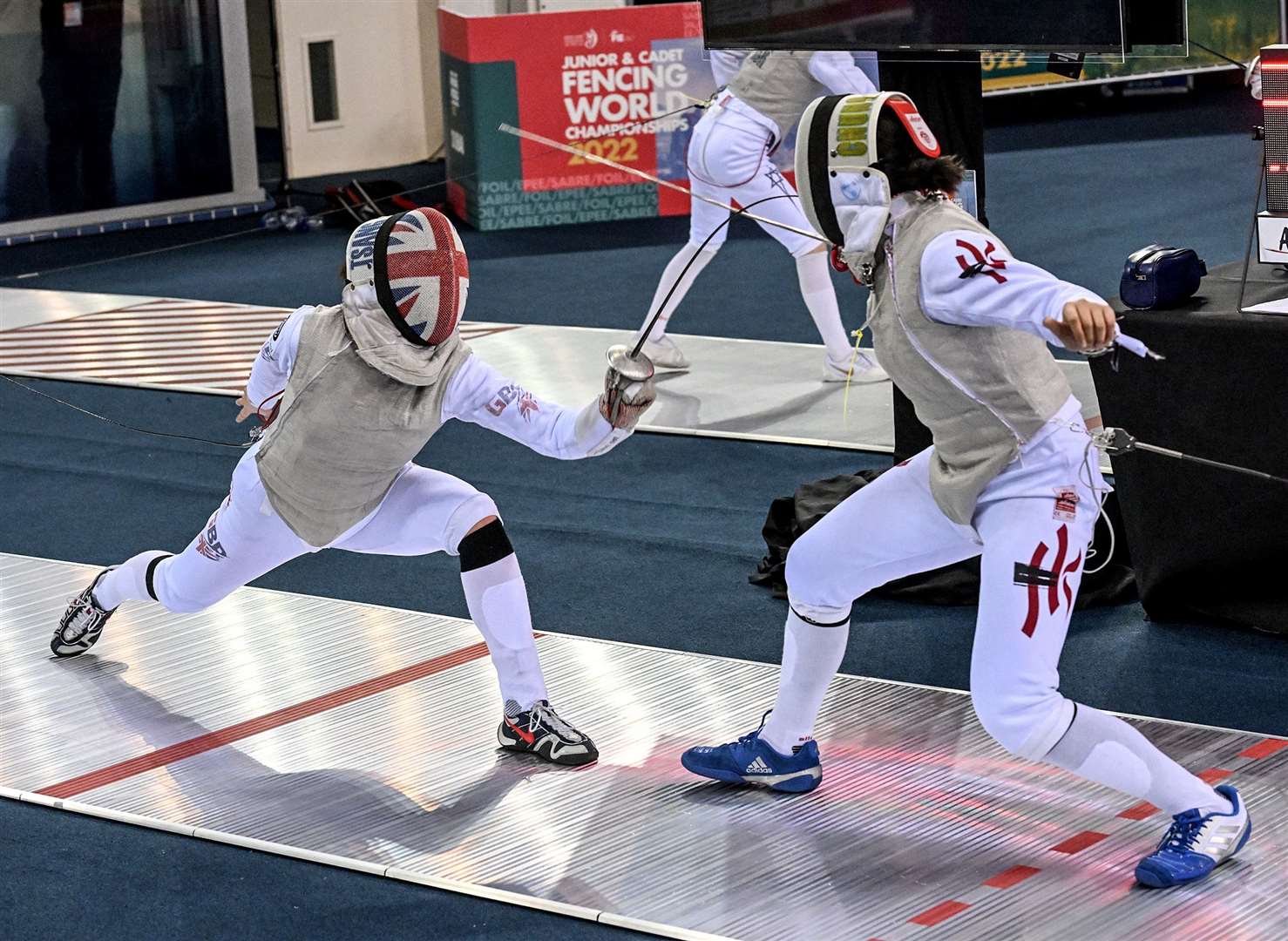 .Bromley fencer Amelie Tsang demonstrates her skills