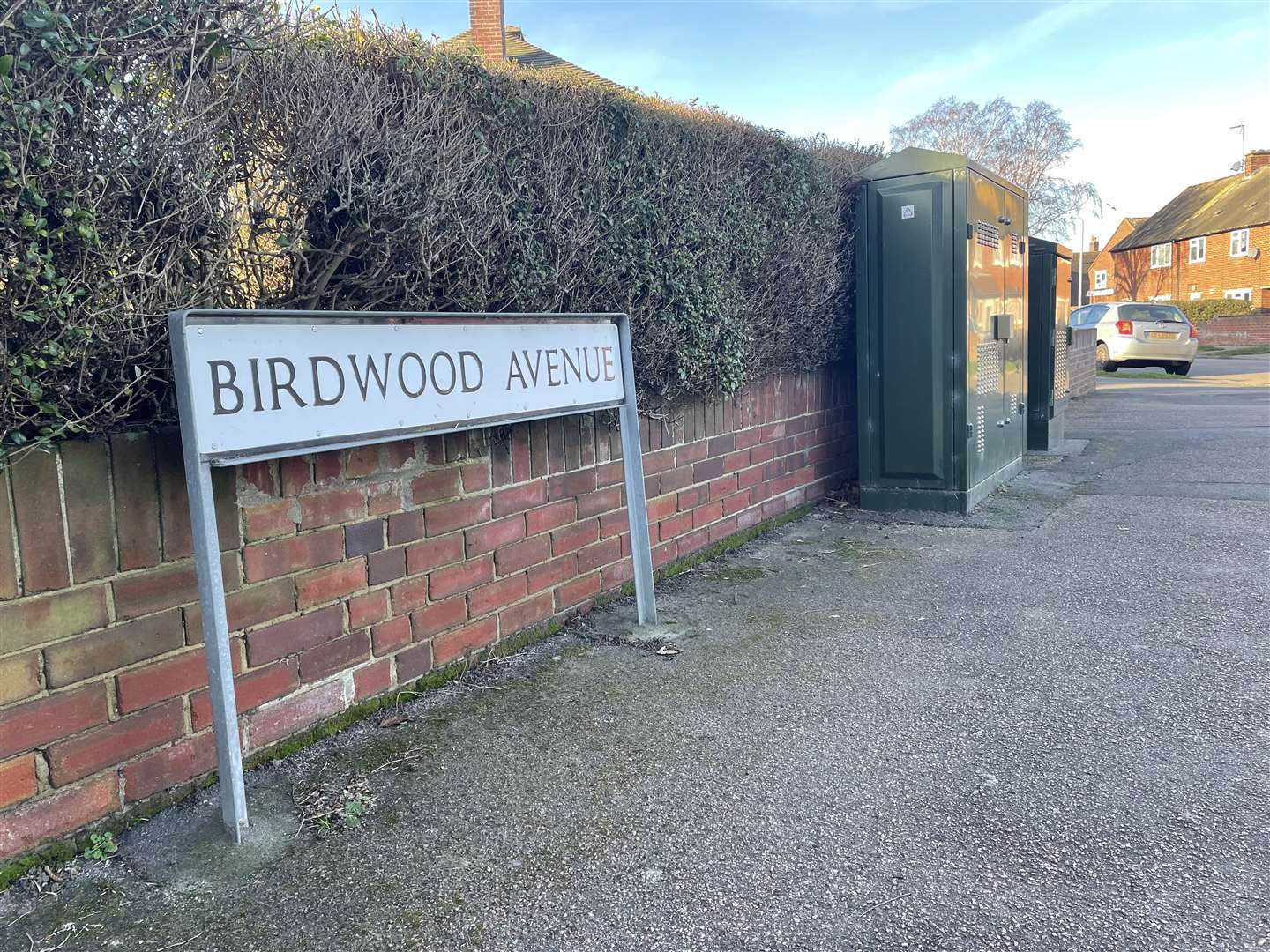 The happened in Birdwood Avenue in Deal