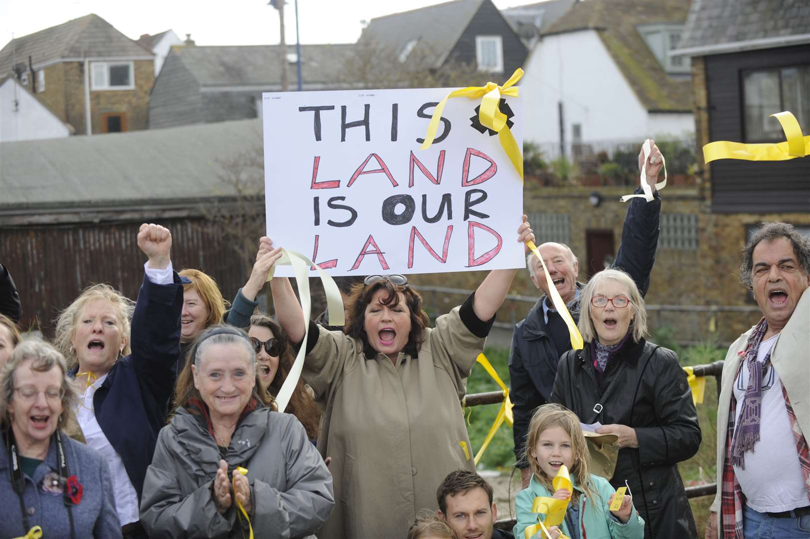 Protests at the Oval Chalet in 2015