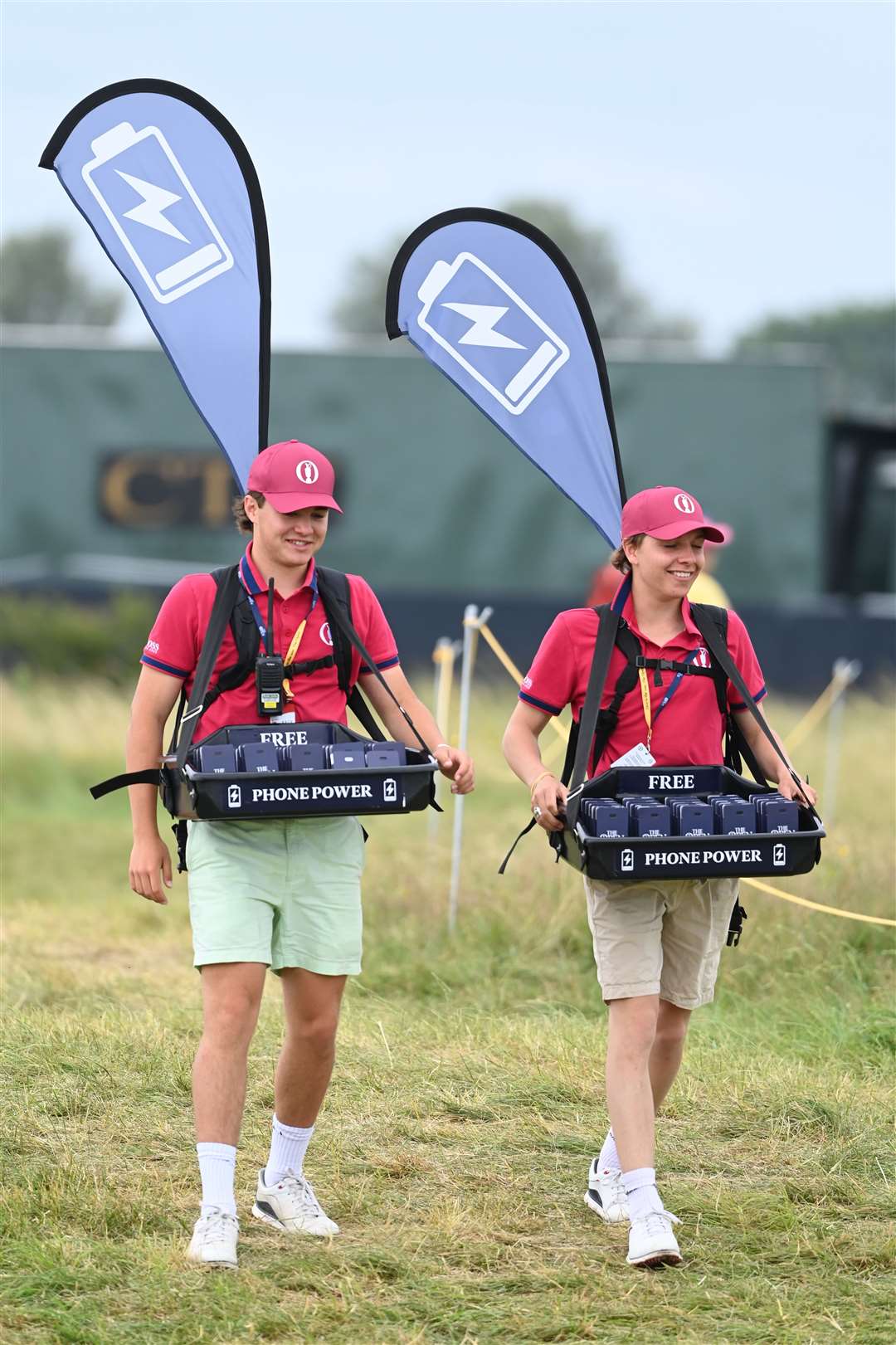 Charge up your phone around the course. Picture: Barry Goodwin (49262263)