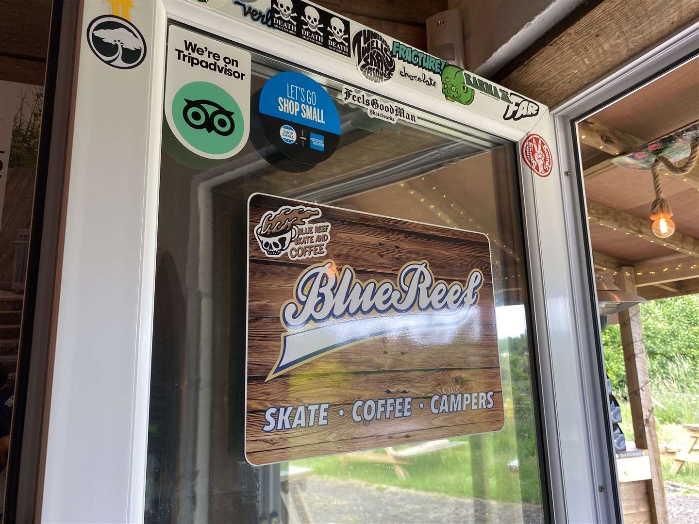 Blue Reef skate shop in Linton has been open since June last year