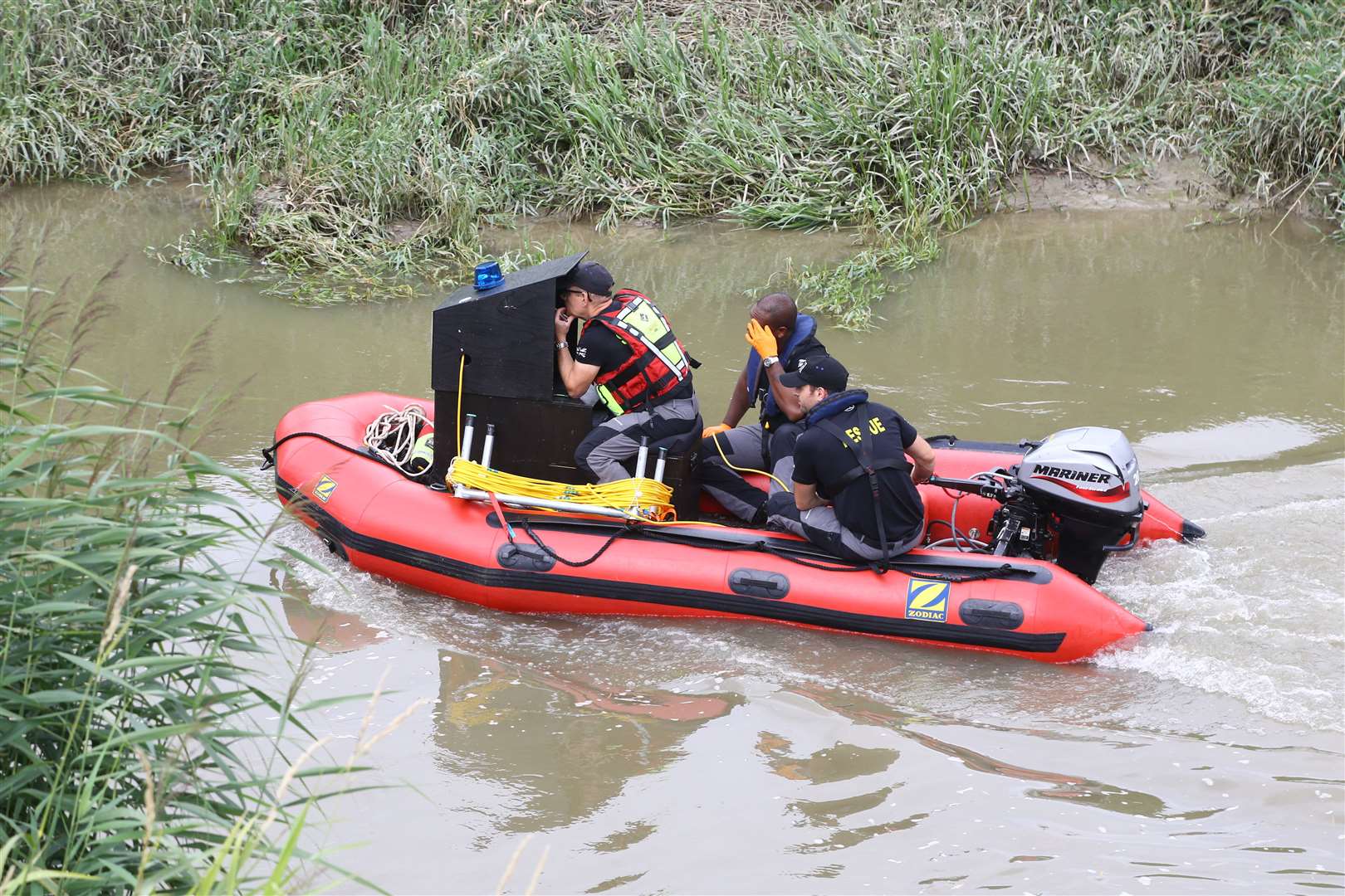 Hundreds of people were involved in the search for Lucas. Credit: PA