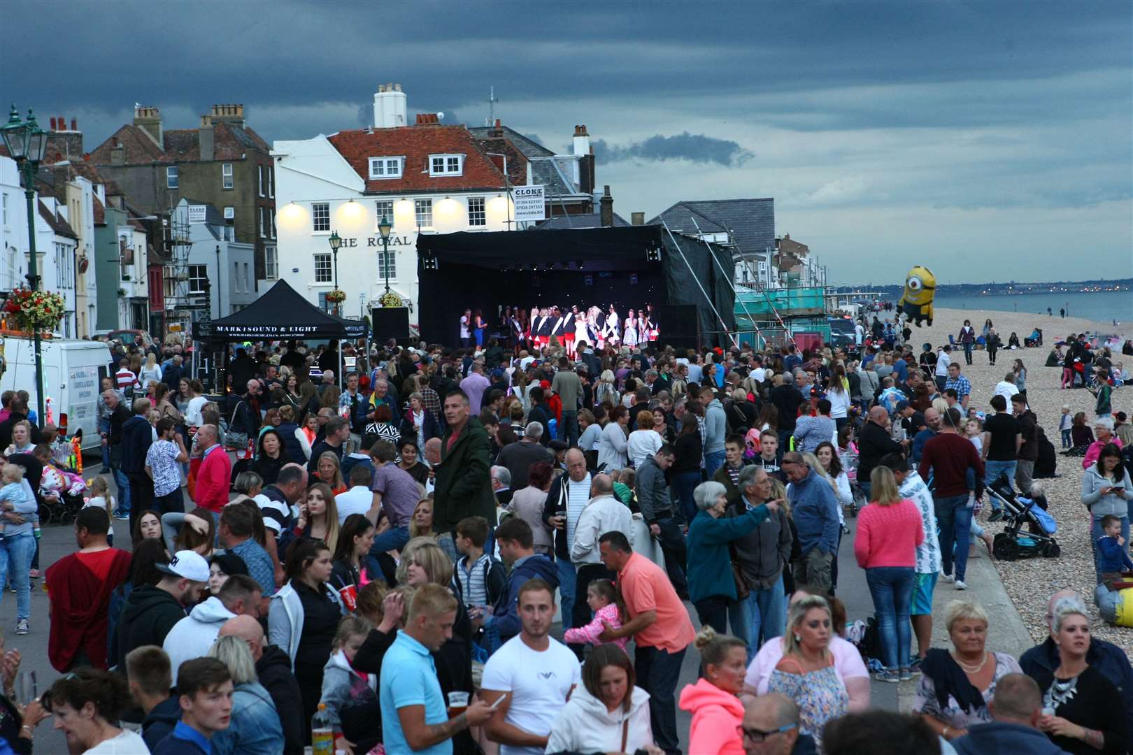 The Party on the Prom has not been held since 2019