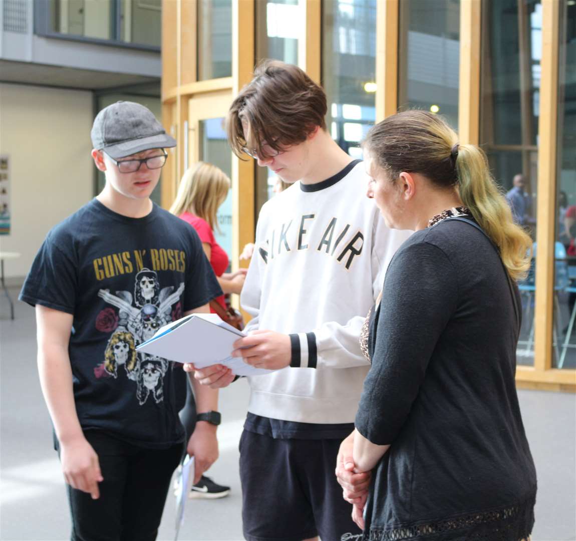 Folkestone Academy students recieve their results (50166863)