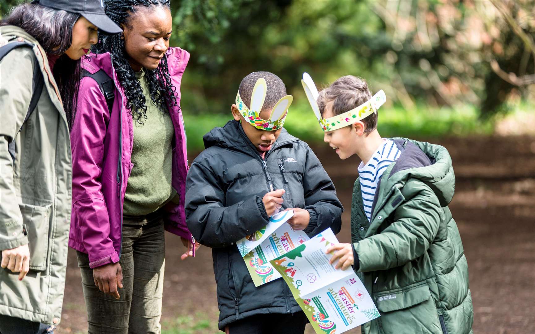 Each trail sheet costs £3 and includes bunny ears and a dairy, vegan or gluten-free chocolate egg. Picture: Annapurna Mellor