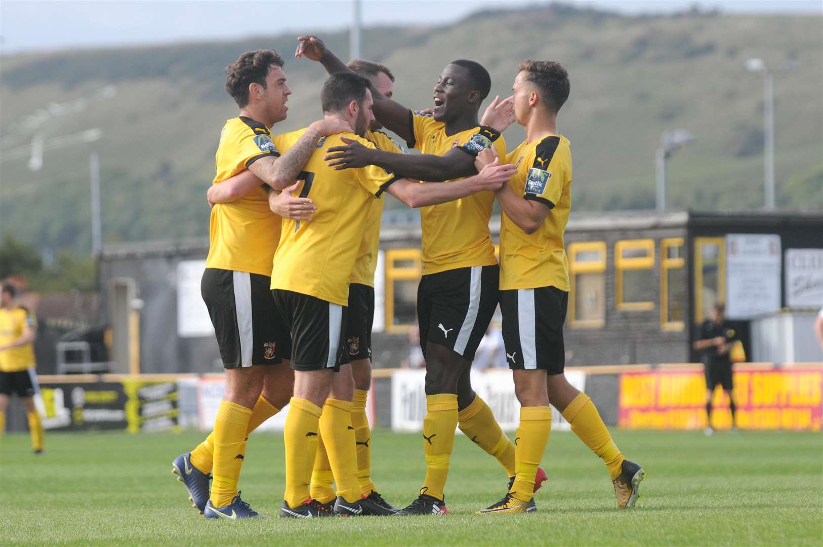 Folkestone Invicta are one of the form teams in Bostik Premier Picture: Wayne McCabe