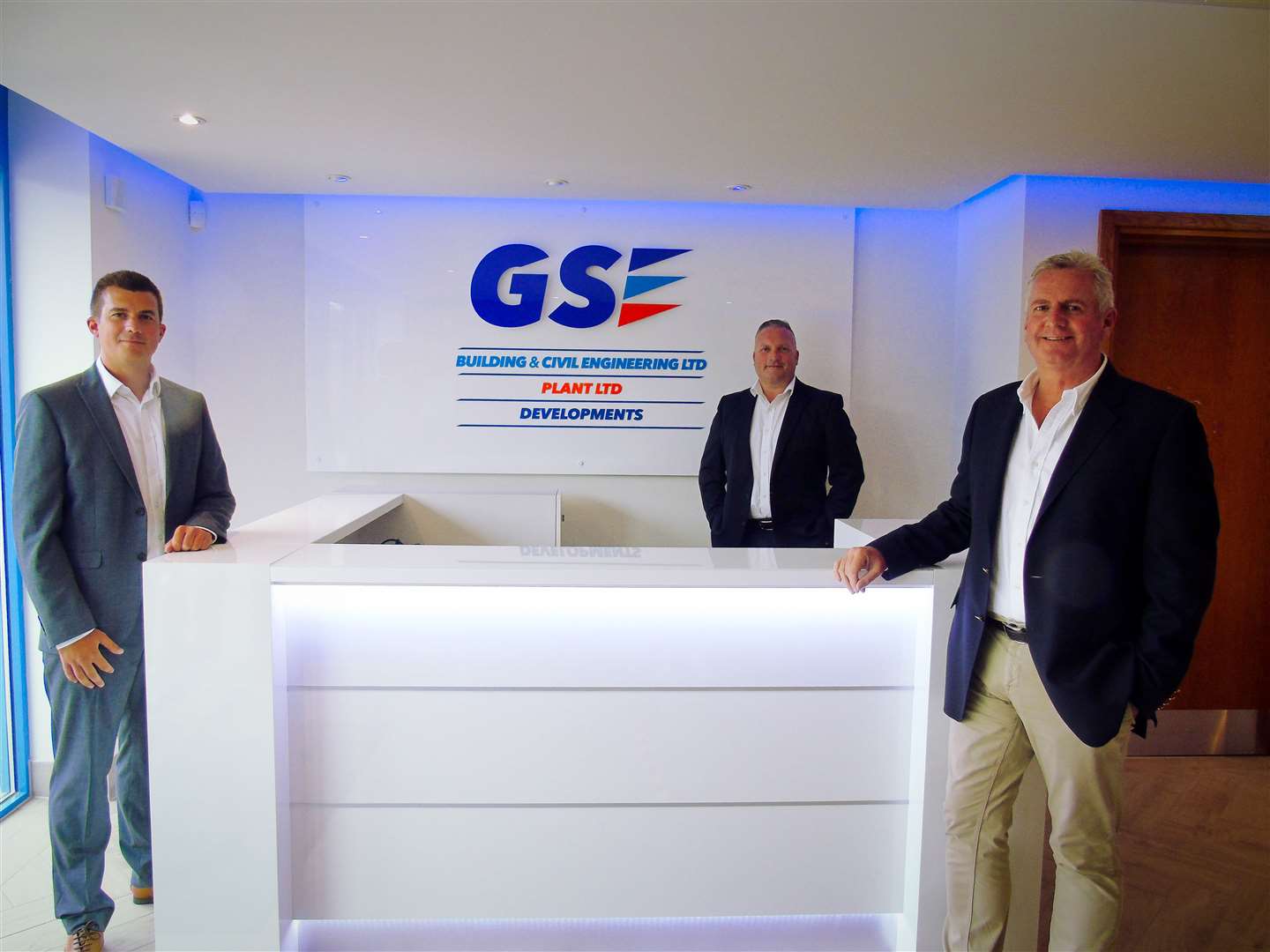 From left, Josh Healey, Tony Bowles and Darrell Healey of GSE Group