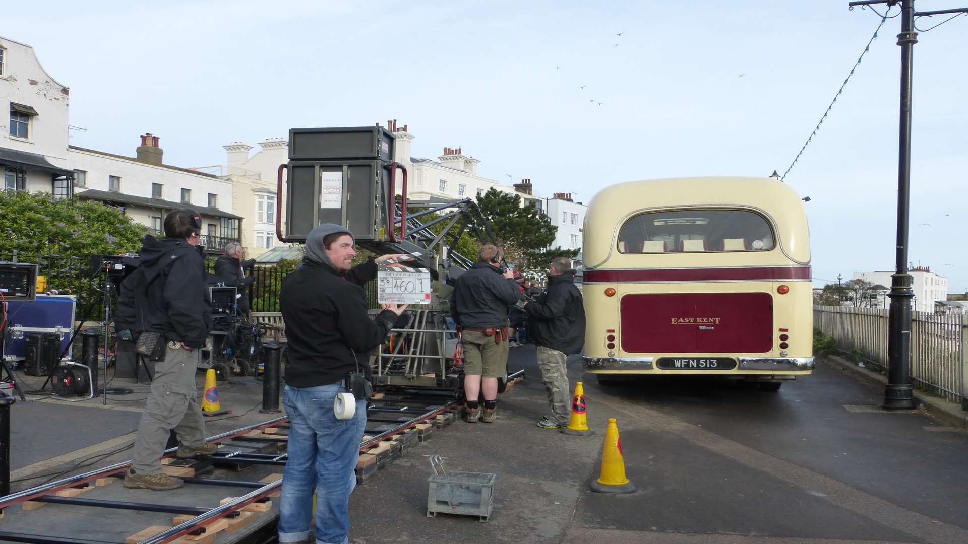 A street in Broadstairs is transformed back to the 1970s. Credit: Thanet District Council