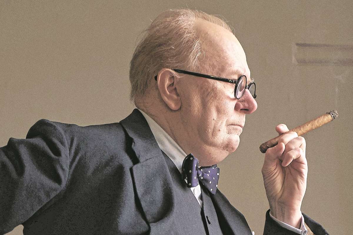 Oldman as Churchill