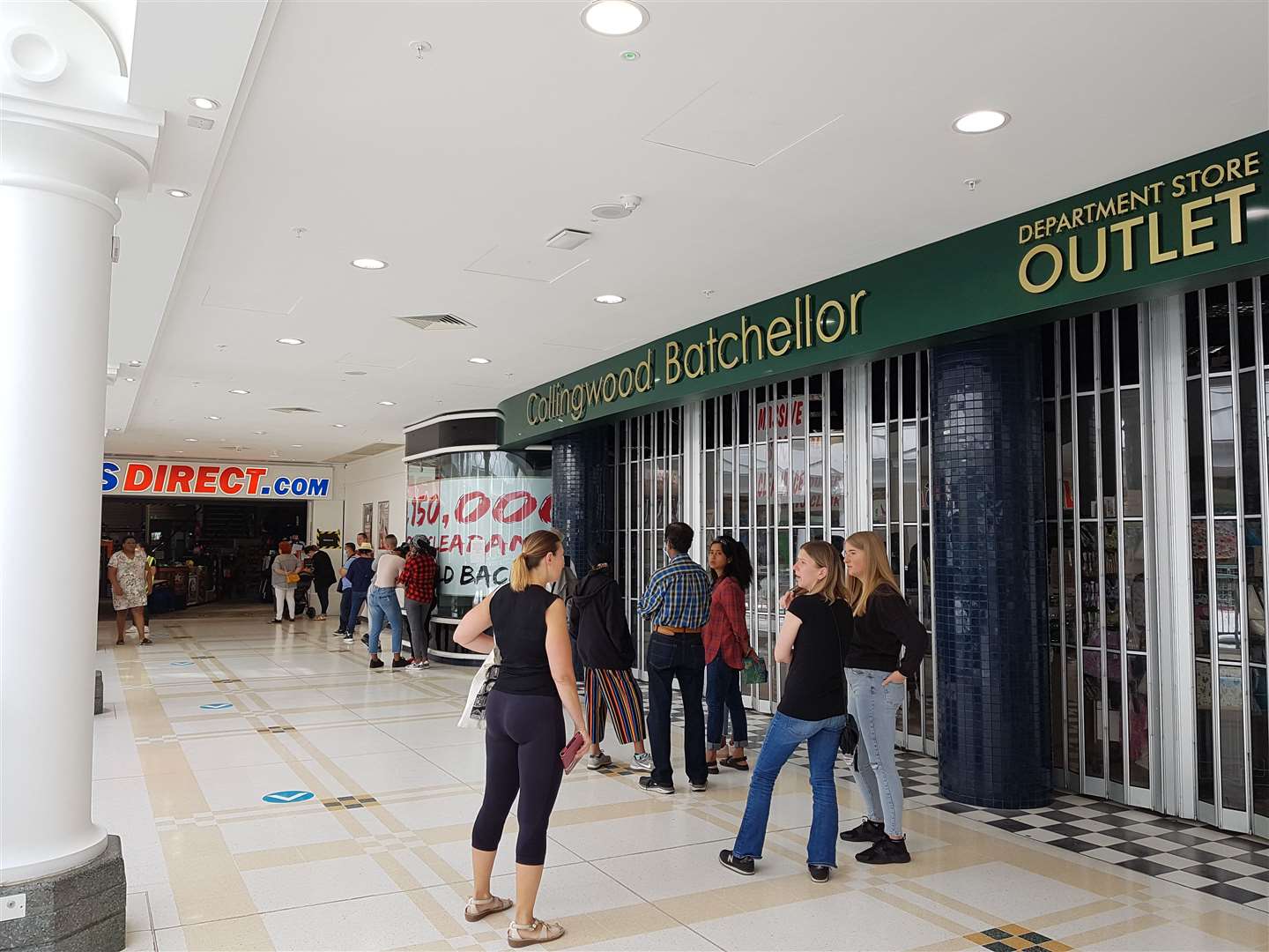 Queues outside Sports Direct in Tunbridge Wells as shops reopen for the first time since lockdown began