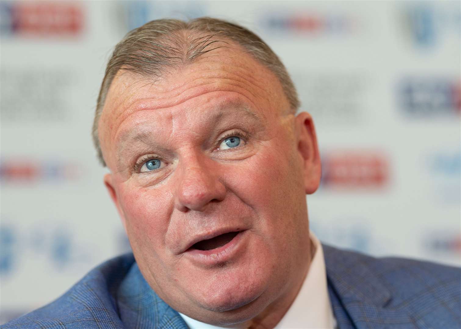 Gills boss Steve Evans Picture: Ady Kerry