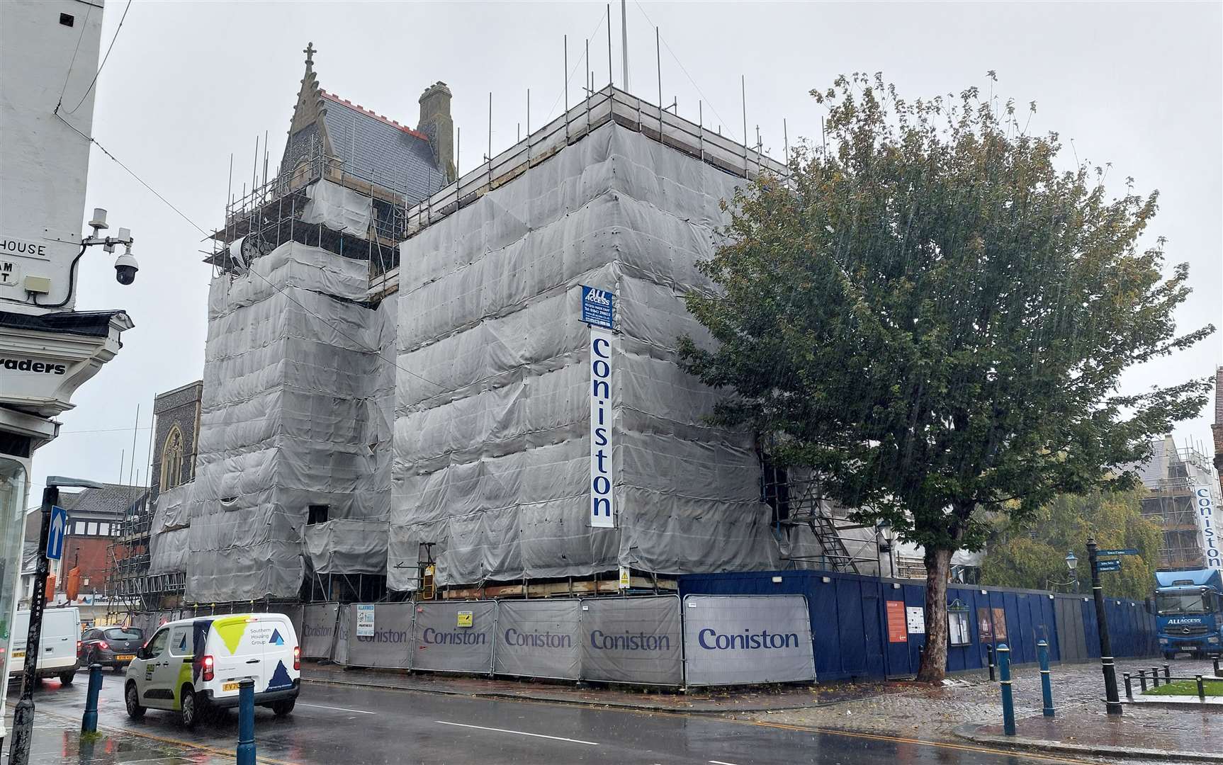 Work is underway on the Maison Dieu, the former town hall, in Biggin Street. Once complete, the historic site will open to the public for the first time