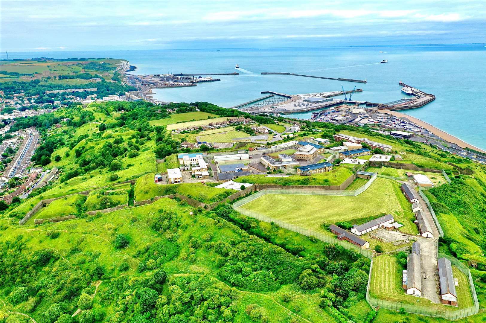 Aerial view of The Citadel. Picture: David de Min