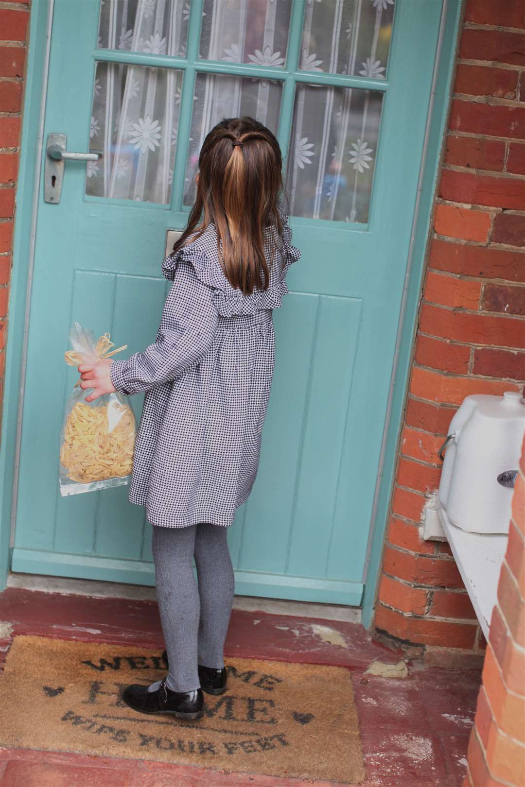 Charlotte helped make the food she delivered. (Duchess of Cambridge/PA)