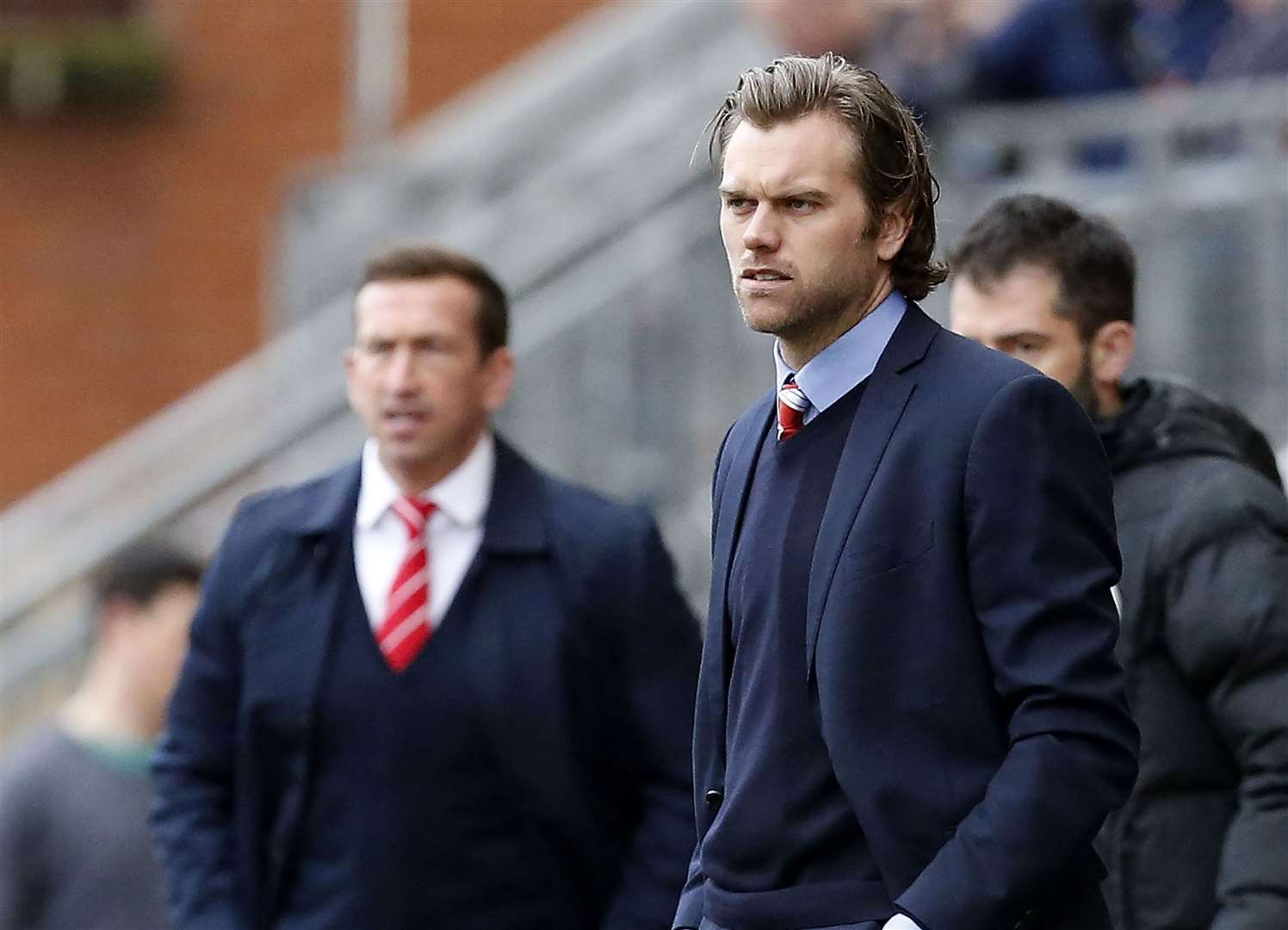 Ebbsfleet manager Daryl McMahon Picture: Simon O'Connor