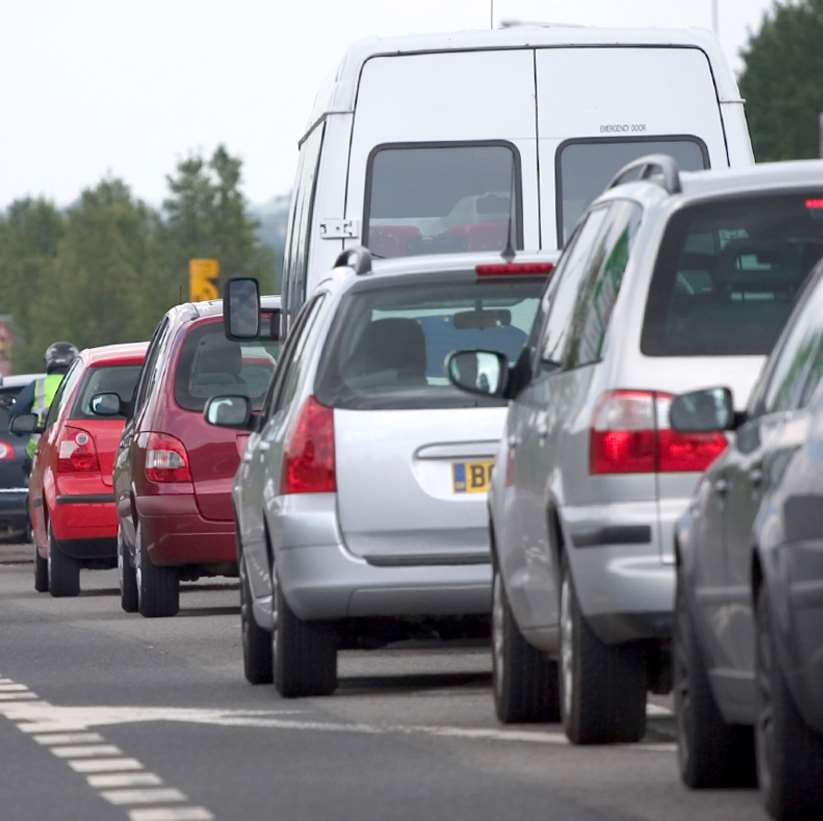 Drivers should approach the area with caution. Stock image