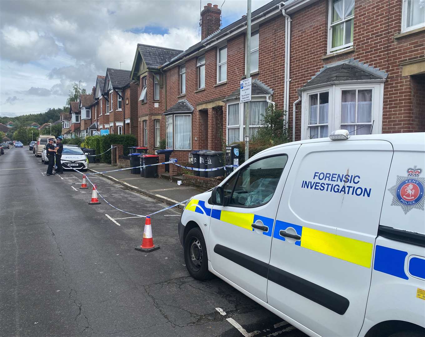 James Rickards had not been seen by his family for weeks before human remains for found at his home in St Martin’s Road, Canterbury