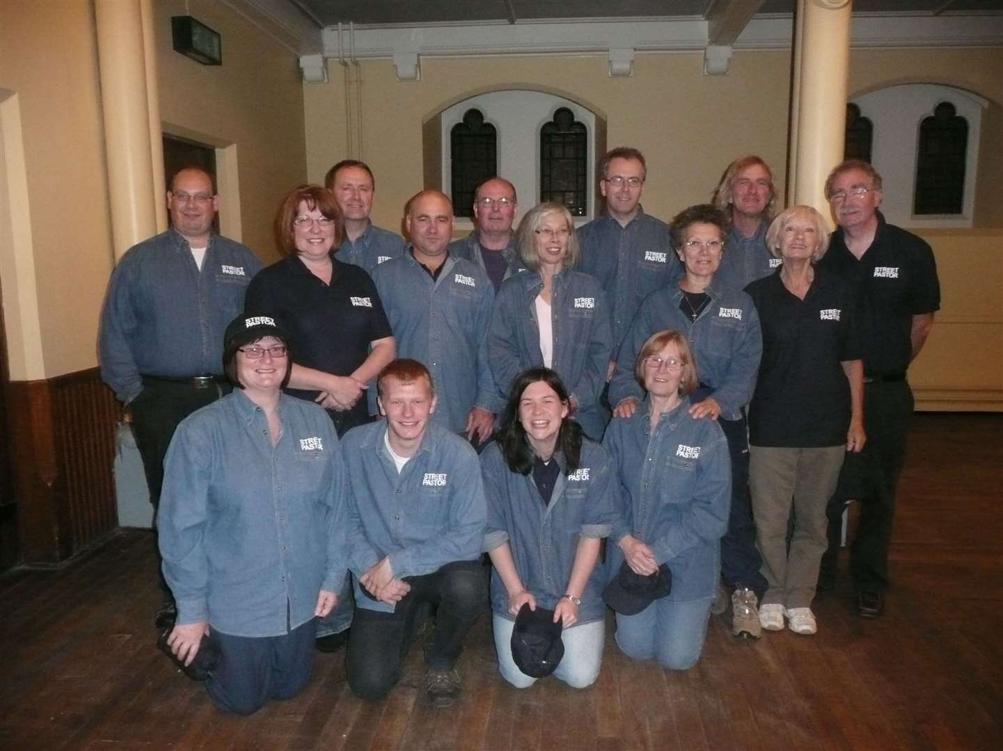 Dover's first Street Pastors team, September 2011. Picture: Graham Tutthill