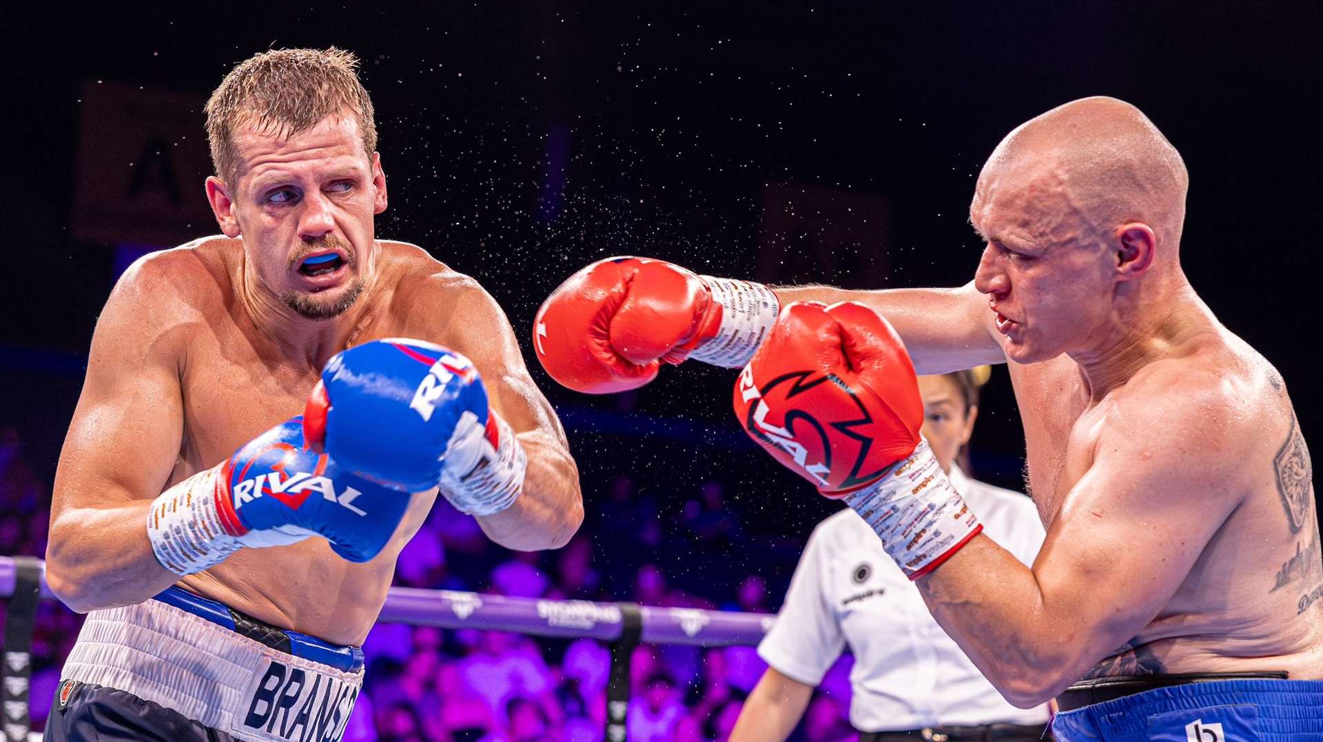 Alex Branson-Cole in action against Daniel Przewieslik. Picture: NWA Photography/Nick Alston