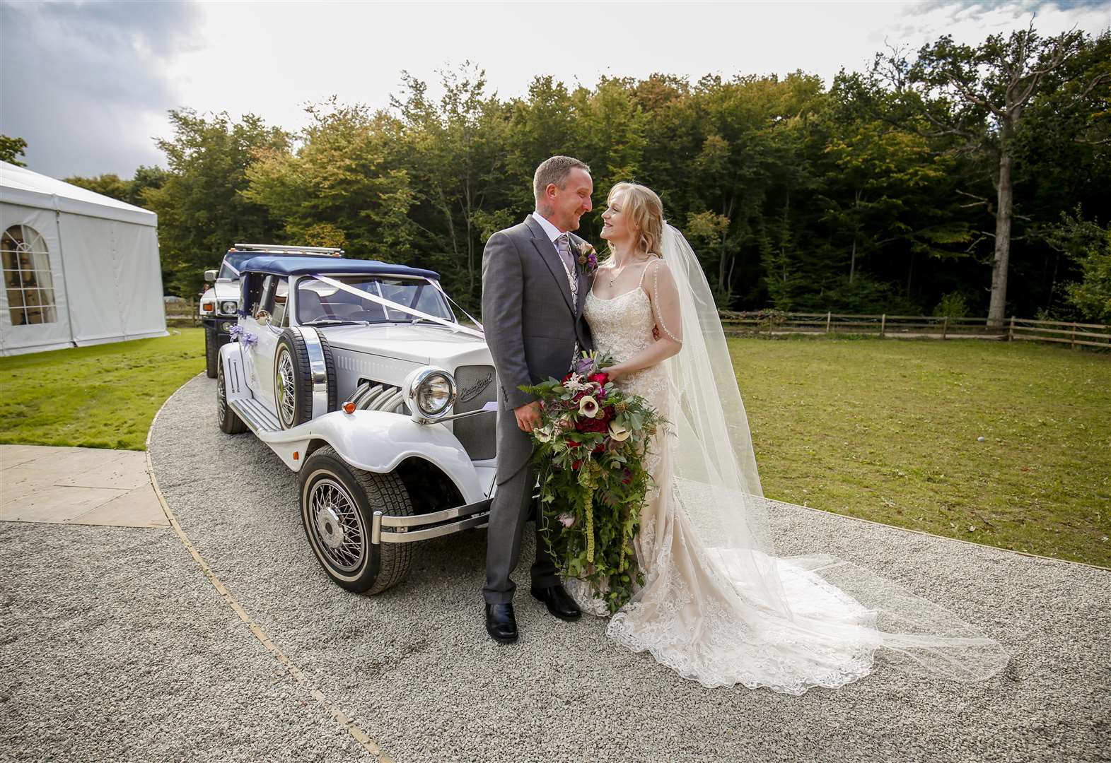 Jo and Keith Turner's wedding. Picture: N Photography