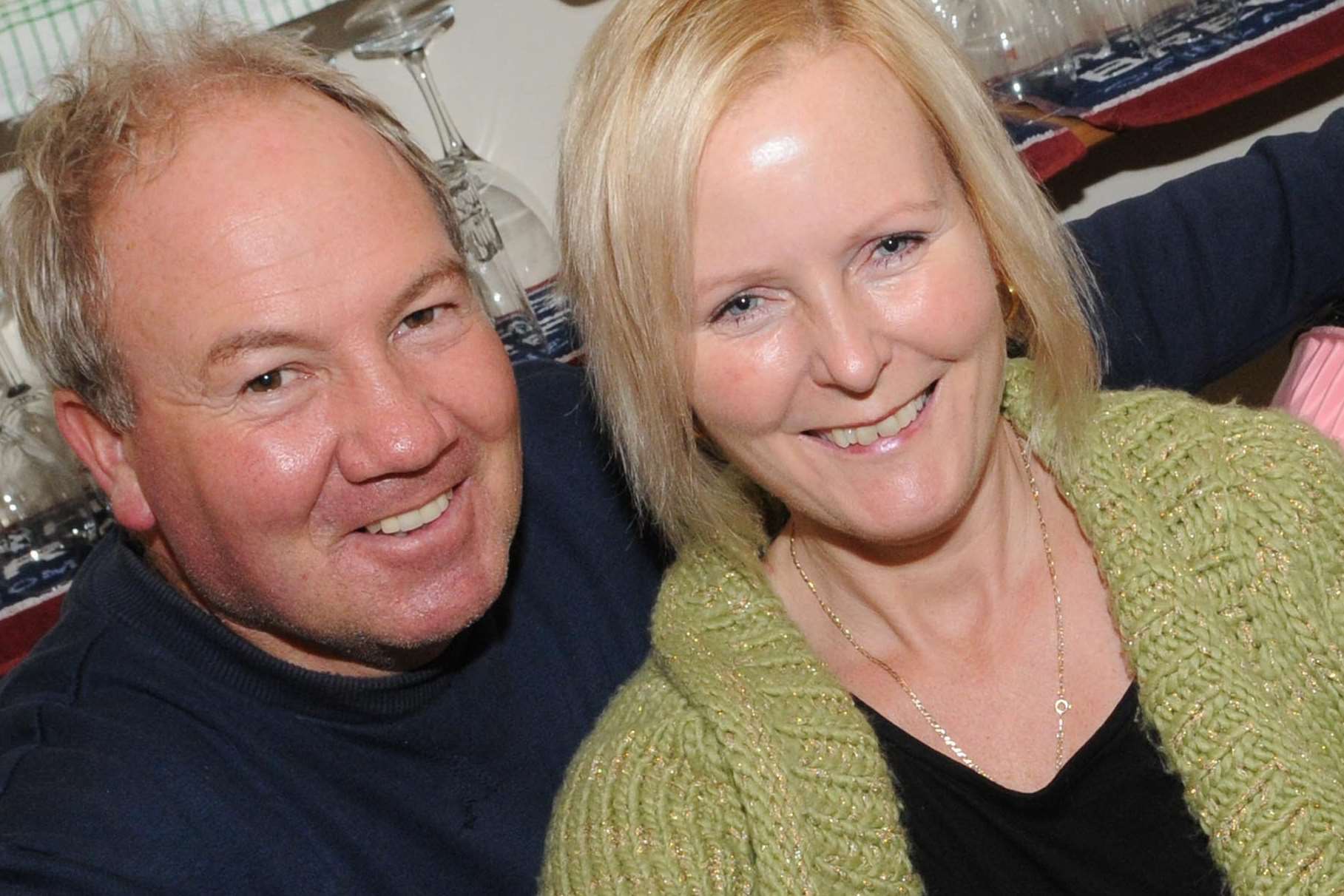 Couple Anne-Marie and Lee Birch at the opening of the Westgate micropub. Picture: Wayne McCabe