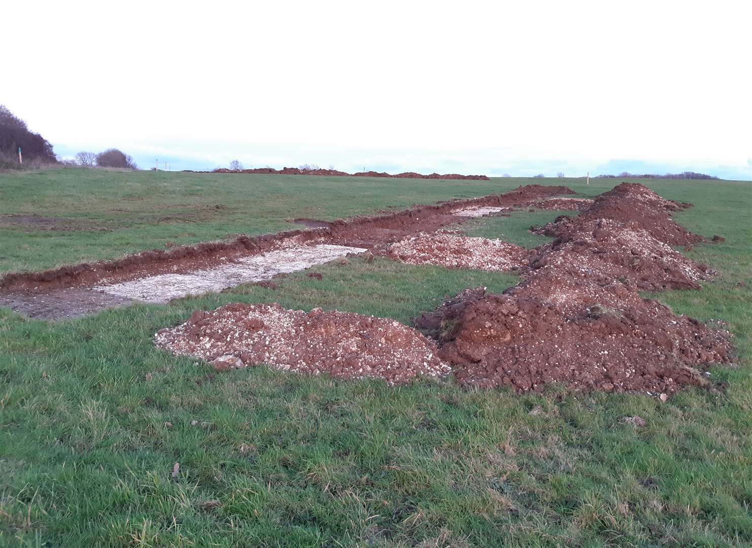 Work on a second entrance at Lydden has begun