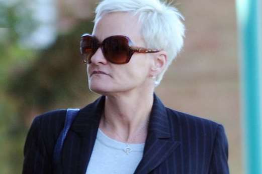 Karen Ackland at Canterbury Crown Court in July, where she admitted three charges of sexual activity with a child. Picture: Mike Gunnill