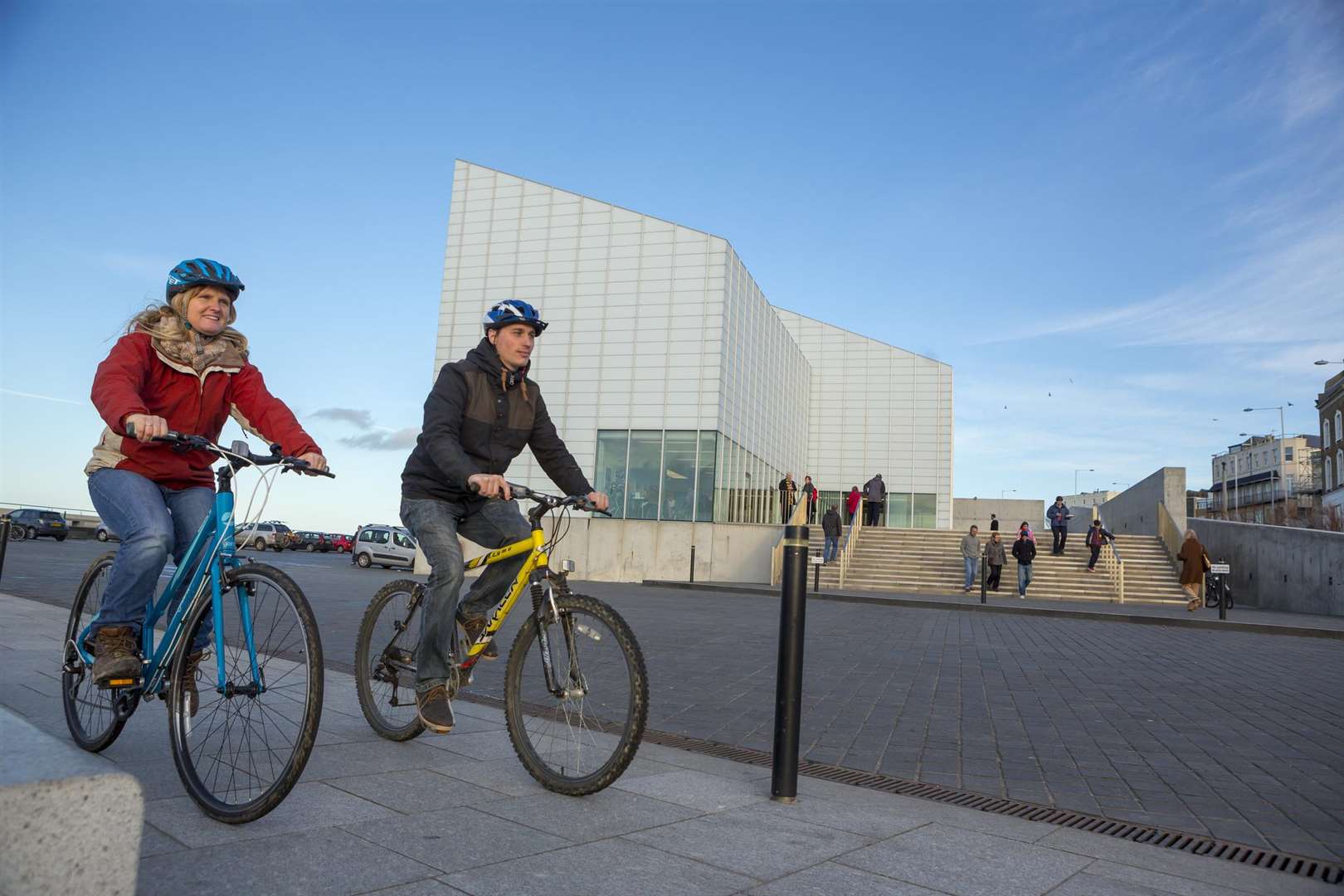 The trail takes you past the Turner Contemporary