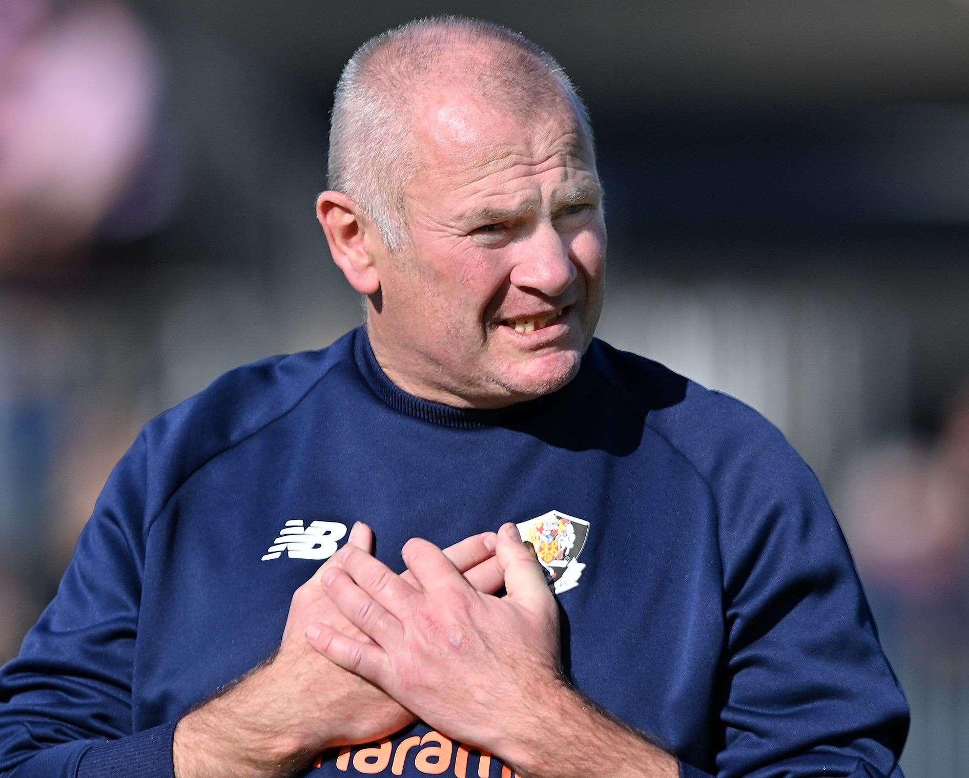 Dartford manager Alan Dowson. Picture: Keith Gillard