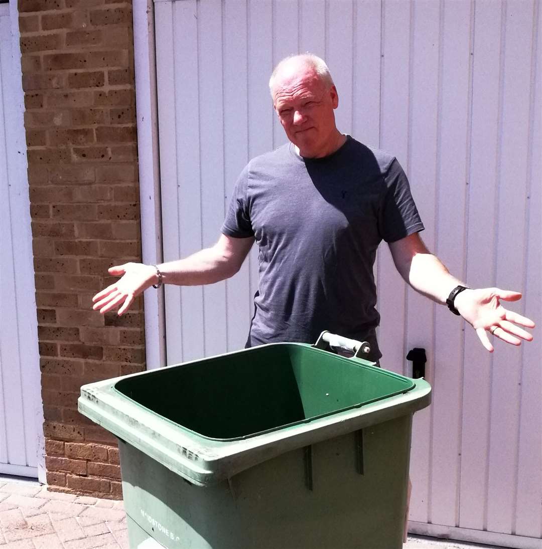 Maidstone council tell Barming man to pay £25 for broken wheelie bin ...