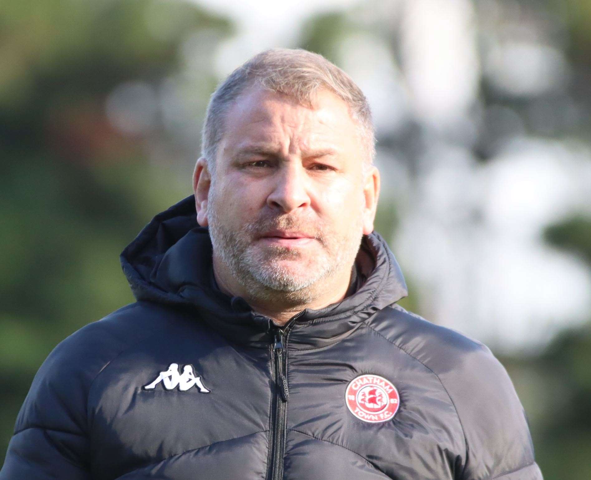 Chatham boss Kevin Hake. Picture: Max English @max_ePhotos