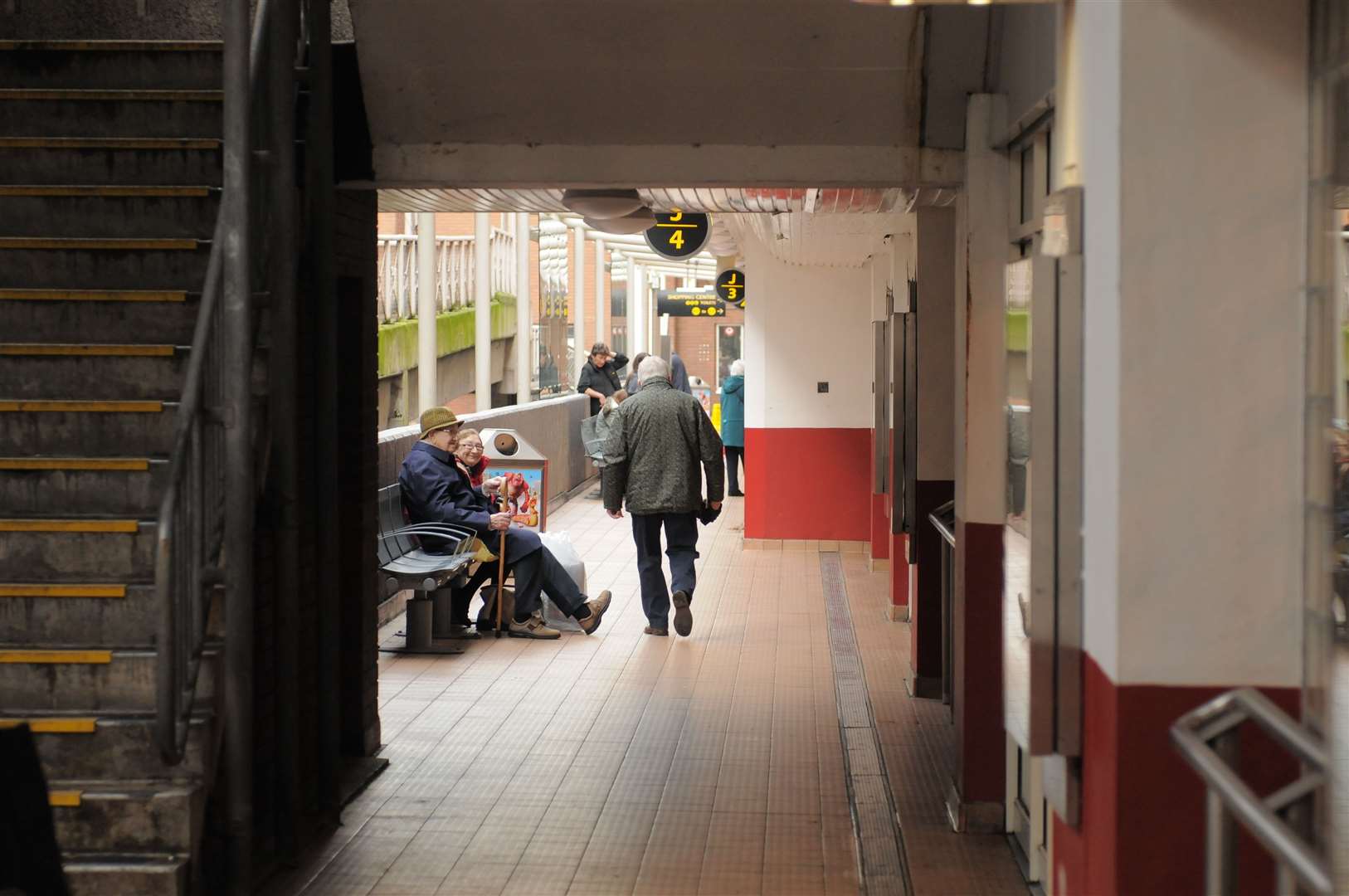 Maidstone town centre.Bus station.Picture: Steve Crispe FM3064325 (3584521)