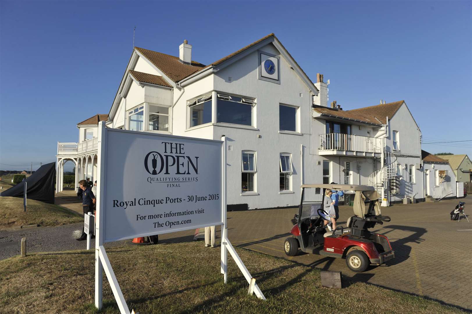 It was found near the Royal Cinque Ports Golf Club, Deal. Picture: Tony Flashman