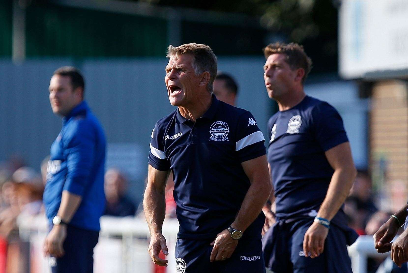 Dover manager Andy Hessenthaler. Picture: Andy Jones