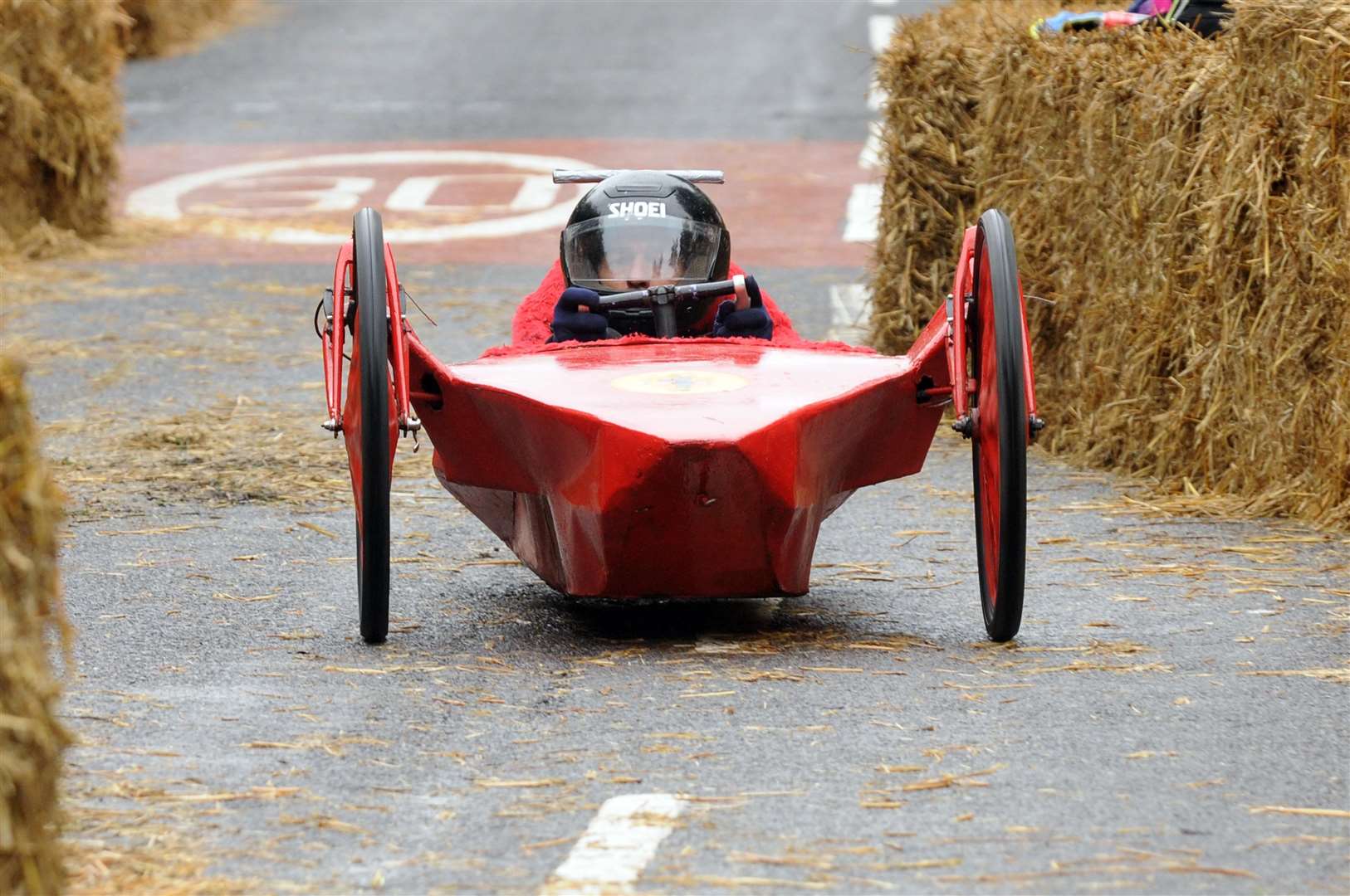 Some carts went for speed. Picture: Wayne McCabe