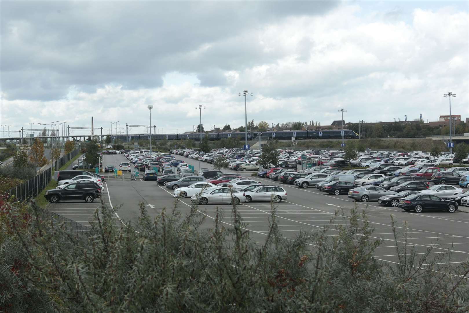 Members of the public found the victim near one of the station's car parks. Stock picture