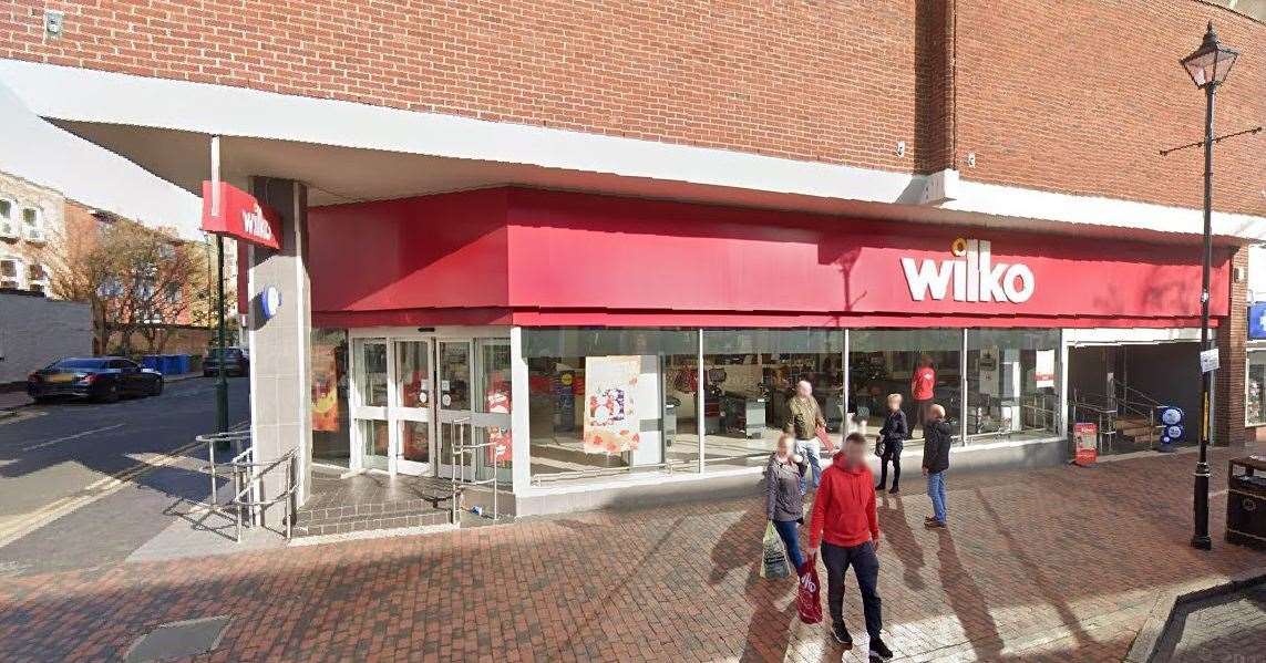 Wilko in Sittingbourne. Picture: Google Maps