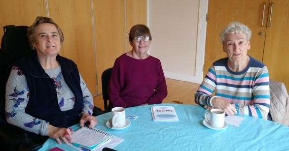 Chrissie, Jacqui and Pauline are members of the Deal Speaking Up Group