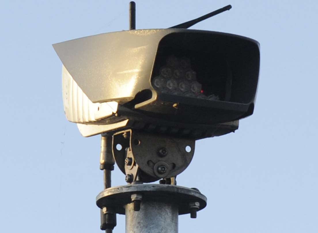 An ANPR camera in Canterbury