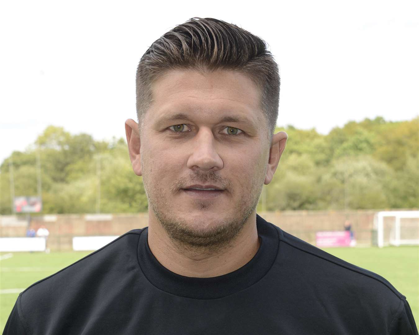 Hythe manager Sam Denly Picture: Paul Amos