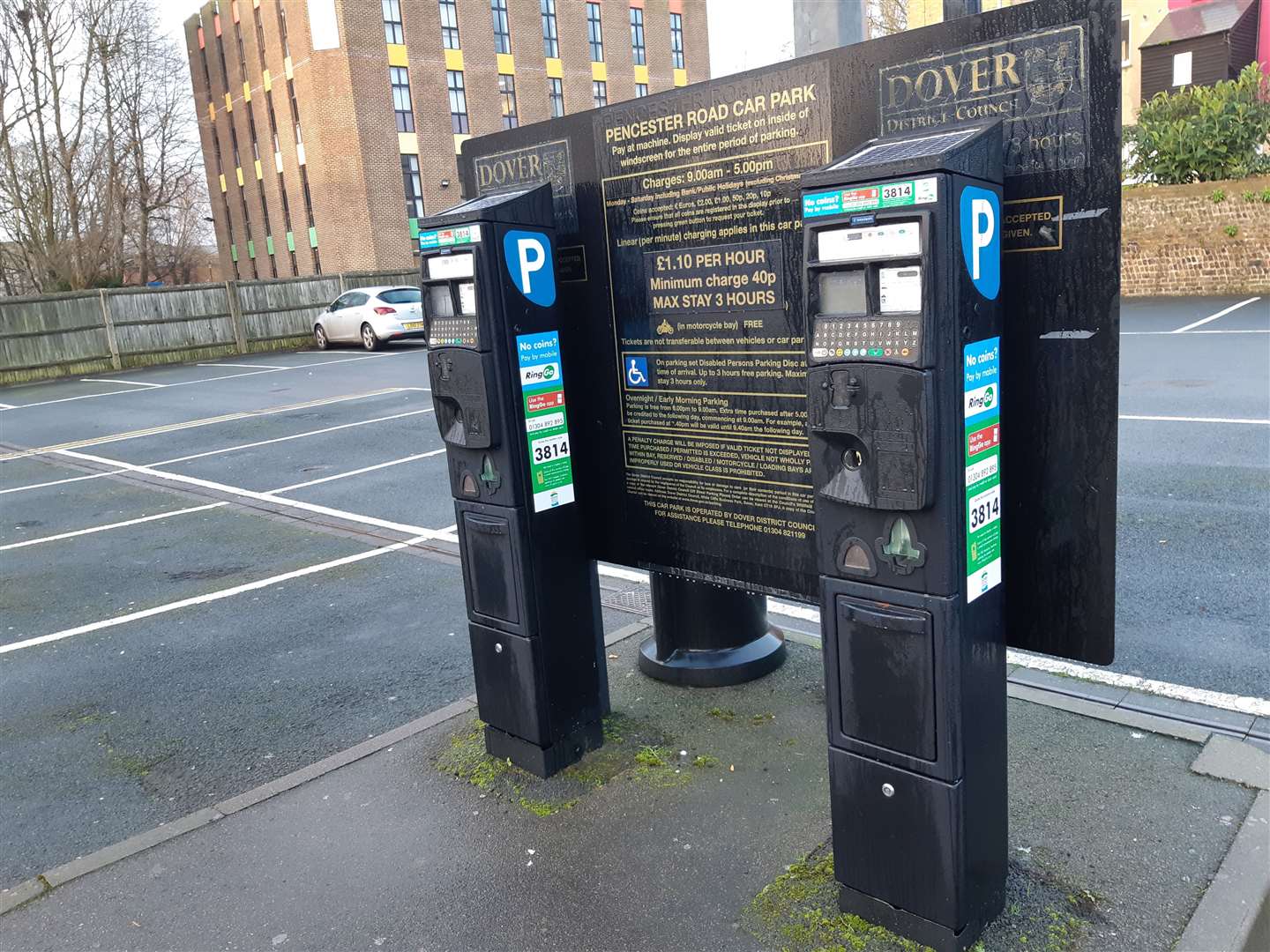 The Pencester Road car park