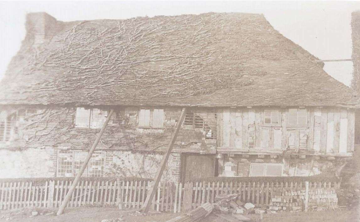 French House, pictured in 1916, will be turned into Giraffe Hall. Images from the design and access statement