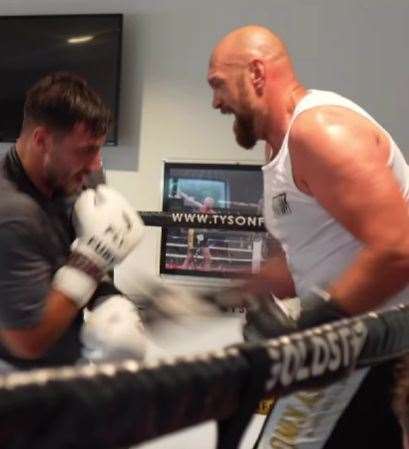 Heavyweight word champion, Tyson Fury and his brother Tommy