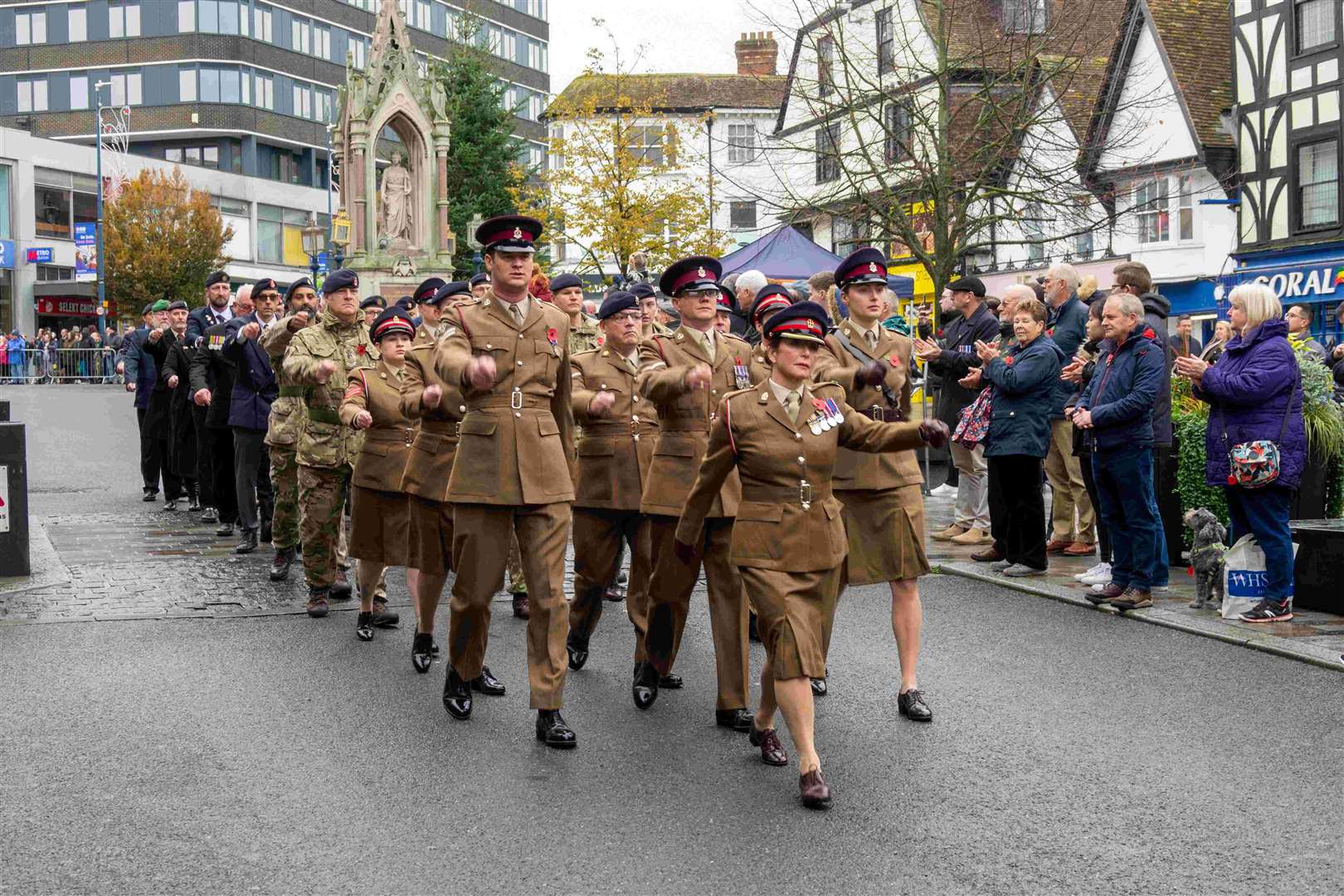 There will be a parade through Maidstone town centre