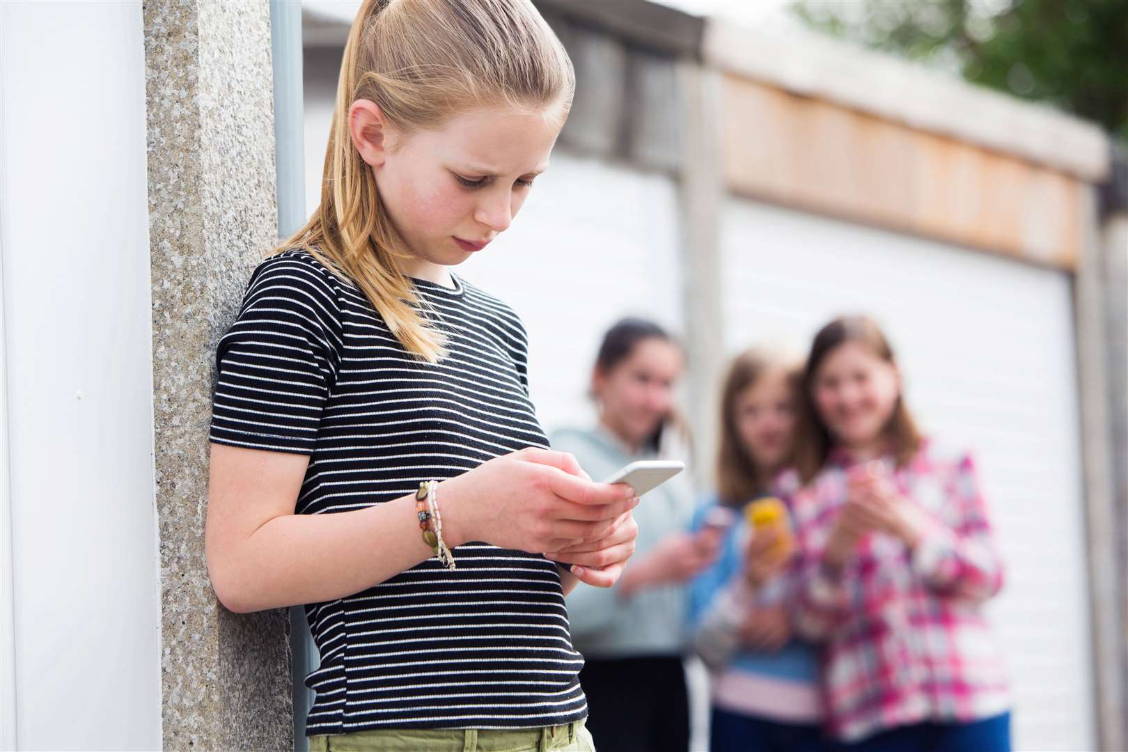 Children from the school said they had been subjected to random follow requests and other concerns for social media. Stock image