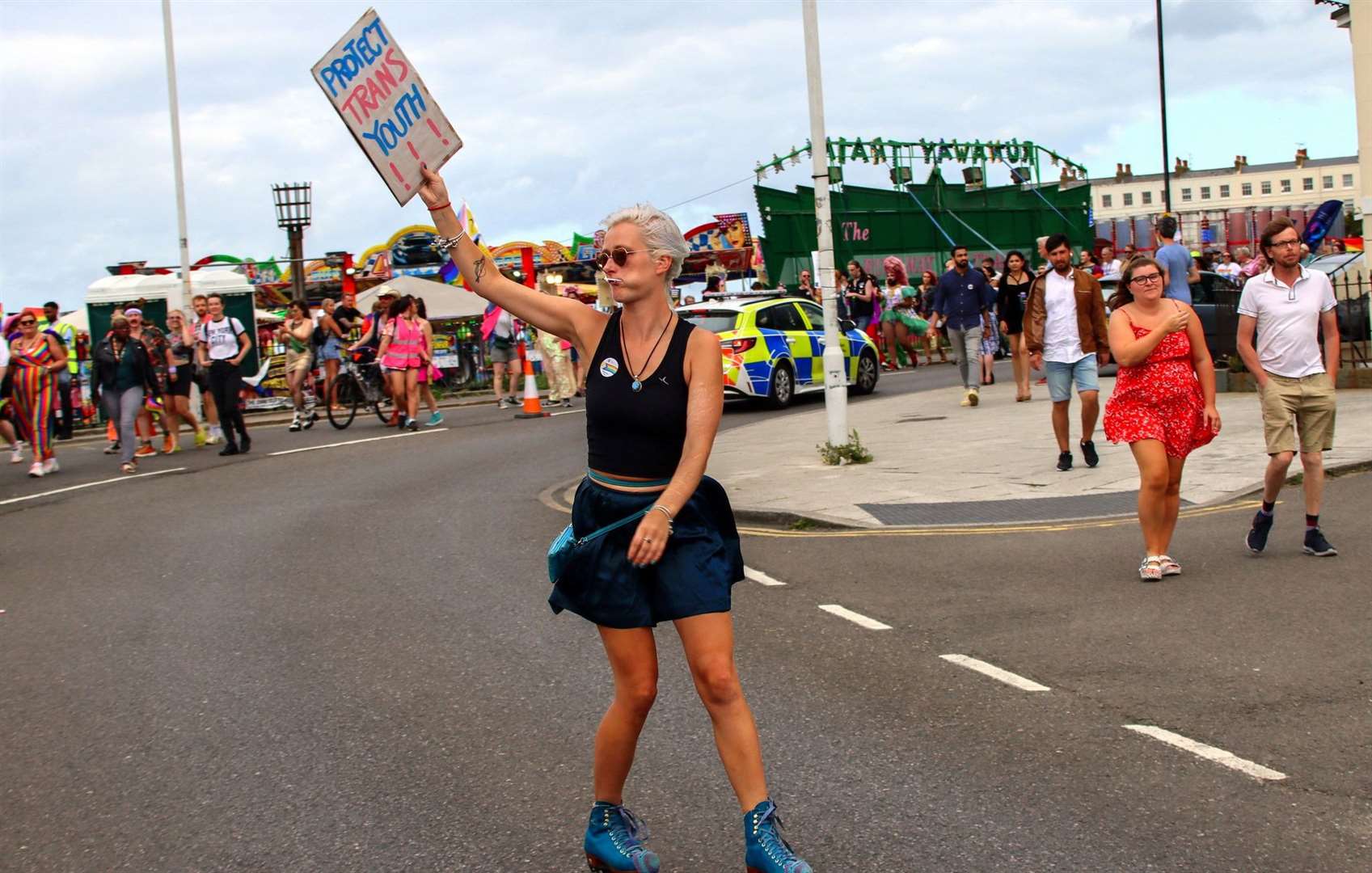 Margate Pride will take place all over town, not just at Dreamland - but that’s where you can catch performers like Jodie Harsh and Bimini. Picture: Denise Bottali