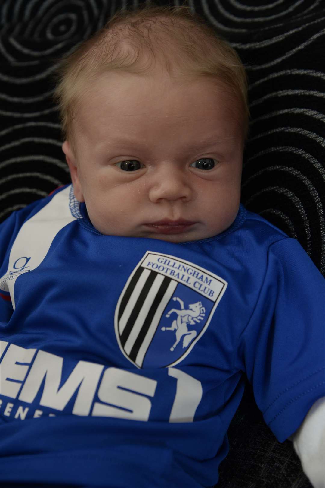 Little Jackson in his Gills kit