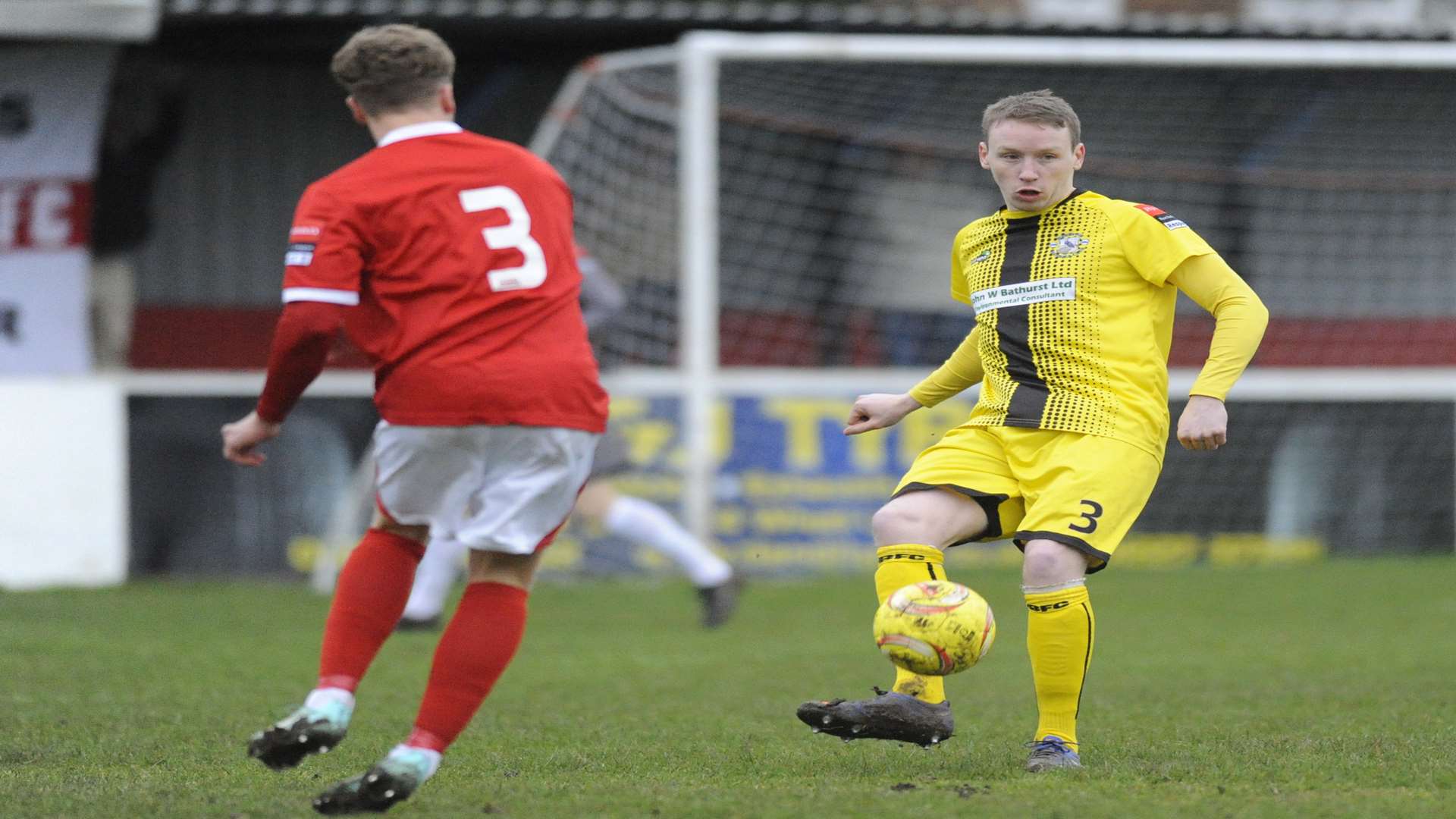 Action from Herne Bay's visit to Whitstable on Boxing Day Picture: Tony Flashman