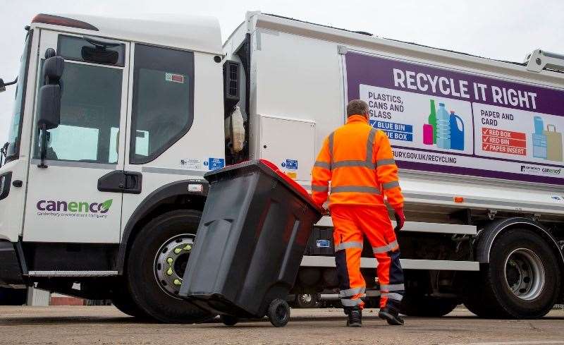 Members of the GMB union working for Canenco - the Canterbury City Council-owned firm running waste collections and street cleaning - have been on strike since July 5.